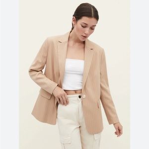 Brandnew! Straight fit striped blazer